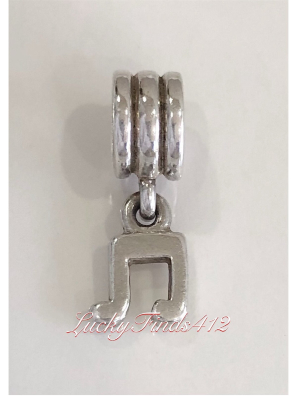 Authentic Pandora Music Note Dangle Charm Retired Pandora Charm